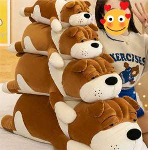 English Bulldog Love Huggable Stuffed Animal Plush Toys-Soft Toy-Dogs, English Bulldog, Home Decor, Stuffed Animal-6