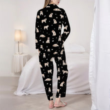 Load image into Gallery viewer, English Bulldog Pajamas for Women - XL Available - Yes I Love Fawn and White English Bulldog-Pajamas-Apparel,Dog Mom Gifts,German Shepherd,Pajamas-6