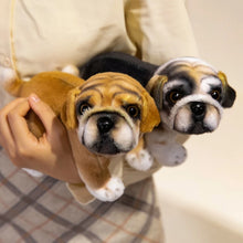 Load image into Gallery viewer, English Bulldog Plush Toy - Adorable Standing Bulldog Puppies-3
