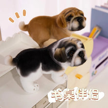 Load image into Gallery viewer, English Bulldog Plush Toy - Adorable Standing Bulldog Puppies-5