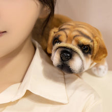 Load image into Gallery viewer, English Bulldog Plush Toy - Adorable Standing Bulldog Puppies-6