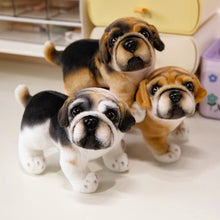 Load image into Gallery viewer, English Bulldog Plush Toy - Adorable Standing Bulldog Puppies-7