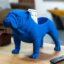 Load image into Gallery viewer, English Bulldog Resin Storage Ornament - Large - Multifunctional Home Organizer-Home Decor-English Bulldog, Home Decor, Statue-Blue-11