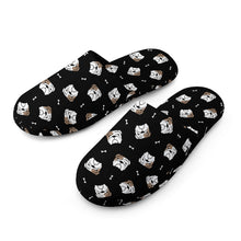 Load image into Gallery viewer, English Bulldog Slippers for Women - Adorable Bulldog Charm - Flannel-Accessories,Dog Mom Gifts,English Bulldog,Slippers-8