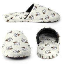 Load image into Gallery viewer, English Bulldog Slippers for Women - Adorable Bulldog Charm - Flannel-Accessories,Dog Mom Gifts,English Bulldog,Slippers-23