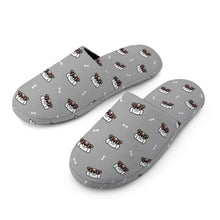 Load image into Gallery viewer, English Bulldog Slippers for Women - Coolest English Bulldog Love - Flannel-27