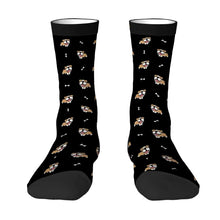 Load image into Gallery viewer, English Bulldog Socks - Happy Happy English Bulldog Love-Accessories-Accessories,Dog Dad Gifts,English Bulldog,Socks-5