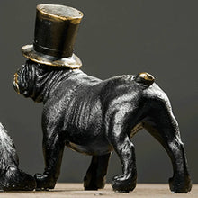 Load image into Gallery viewer, English Bulldog Statue - Dapper Hat Charmer-13