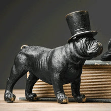 Load image into Gallery viewer, English Bulldog Statue - Dapper Hat Charmer-16