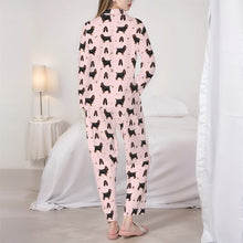 Load image into Gallery viewer, English Cocker Spaniel Pajamas for Women - XL Available - Yes I Love Black and Tan Cocker Spaniels-Pajamas-Apparel,Cocker Spaniel,Dog Mom Gifts,Pajamas-6