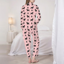 Load image into Gallery viewer, English Cocker Spaniel Pajamas for Women - XL Available - Yes I Love Black Cocker Spaniels-Pajamas-Apparel,Cocker Spaniel,Dog Mom Gifts,Pajamas-5