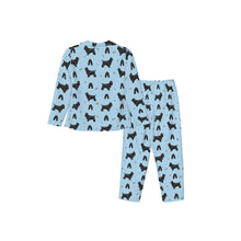 Load image into Gallery viewer, English Cocker Spaniel Pajamas for Women - XL Available - Yes I Love Black Cocker Spaniels-Pajamas-Apparel,Cocker Spaniel,Dog Mom Gifts,Pajamas-8