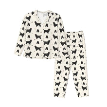 Load image into Gallery viewer, English Cocker Spaniel Pajamas for Women - XL Available - Yes I Love Black Cocker Spaniels-Pajamas-Apparel,Cocker Spaniel,Dog Mom Gifts,Pajamas-9