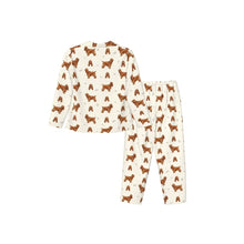 Load image into Gallery viewer, English Cocker Spaniel Pajamas for Women - XL Available - Yes I Love Red Cocker Spaniels-Pajamas-Apparel,Cocker Spaniel,Dog Mom Gifts,Pajamas-12