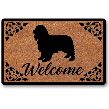 English Cocker Spaniel Welcome Door Mat 360x