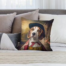 Load image into Gallery viewer, English Nobility Beagle Plush Pillow Case-Cushion Cover-Beagle, Dog Dad Gifts, Dog Mom Gifts, Home Decor, Pillows-8