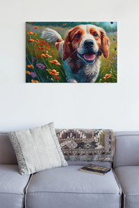 English Springer Spaniel in Splendor Wall Art Poster-Art-Dog Art, English Springer Spaniel, Home Decor, Poster-3
