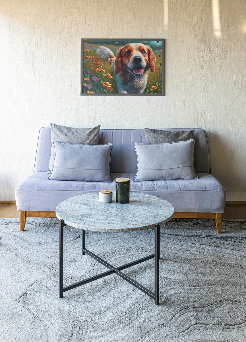 English Springer Spaniel in Splendor Wall Art Poster-Art-Dog Art, English Springer Spaniel, Home Decor, Poster-4
