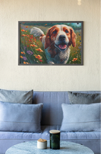 Load image into Gallery viewer, English Springer Spaniel in Splendor Wall Art Poster-Art-Dog Art, English Springer Spaniel, Home Decor, Poster-5