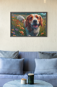 English Springer Spaniel in Splendor Wall Art Poster-Art-Dog Art, English Springer Spaniel, Home Decor, Poster-5