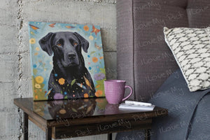 Essence of Loyalty Black Labrador Wall Art Poster-Art-Black Labrador, Dog Art, Home Decor, Labrador, Poster-4