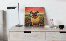 Load image into Gallery viewer, Eternal Optimist Pug Framed Wall Art Poster-Art-Dog Art, Home Decor, Pug-2