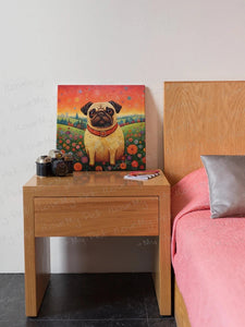 Eternal Optimist Pug Framed Wall Art Poster-Art-Dog Art, Home Decor, Pug-3