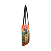 Eternal Optimist Pug Special Lightweight Shopping Tote Bag-Accessories-Accessories, Bags, Dog Dad Gifts, Dog Mom Gifts, Pug-White-ONESIZE-3