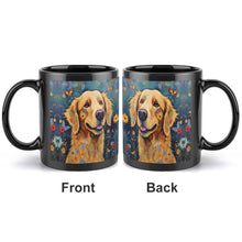Load image into Gallery viewer, Euphoria in Bloom Golden Retriever Coffee Mug-3