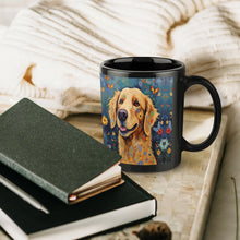 Load image into Gallery viewer, Euphoria in Bloom Golden Retriever Coffee Mug-6