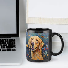 Load image into Gallery viewer, Euphoria in Bloom Golden Retriever Coffee Mug-7