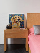 Load image into Gallery viewer, Euphoria in Bloom Golden Retriever Framed Wall Art Poster-Art-Dog Art, Golden Retriever, Home Decor, Poster-3