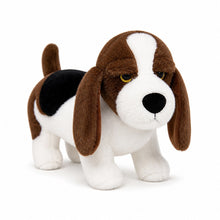 Load image into Gallery viewer, Chocolate and White Beagle Plush Toy - Long Eared Sweetheart-Stuffed Animals-Beagle,Dog Memorial Gifts,Stuffed Animal-1