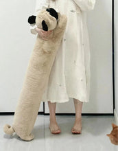 Load image into Gallery viewer, Extra Long Fawn Pug Giant Stuffed Plush Pillow-Pillows, Pug, Stuffed Animal-Pug Pillow-120cm-6