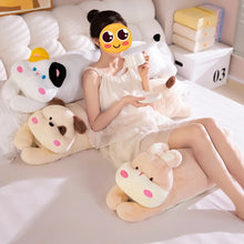 Load image into Gallery viewer, Extra Long Pit Bull Stuffed Animal Plush Toy Pillows-Brown dog bl-about 85cm-4