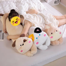 Load image into Gallery viewer, Extra Long Pit Bull Stuffed Animal Plush Toy Pillows-Brown dog bl-about 85cm-3
