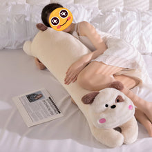 Load image into Gallery viewer, Extra Long Pit Bull Stuffed Animal Plush Toy Pillows-Brown dog bl-about 85cm-5