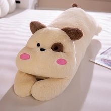Load image into Gallery viewer, Extra Long Pit Bull Stuffed Animal Plush Toy Pillows-Brown dog bl-about 85cm-6