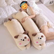 Load image into Gallery viewer, Extra Long Pit Bull Stuffed Animal Plush Toy Pillows-Brown dog bl-about 85cm-1