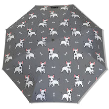 Load image into Gallery viewer, Eye Patch White Bull Terrier Love Umbrella-Daily Accessories-11