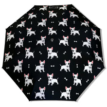 Load image into Gallery viewer, Eye Patch White Bull Terrier Love Umbrella-Daily Accessories-26