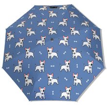 Load image into Gallery viewer, Eye Patch White Bull Terrier Love Umbrella-Daily Accessories-21
