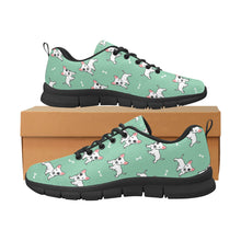 Load image into Gallery viewer, Eye Patch White Bull Terrier Love Women's Breathable Sneakers-42