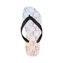 Load image into Gallery viewer, Eye Patch White Bull Terrier Unisex Slippers - 9 Colors-Footwear-Accessories,Bull Terrier,Dog Dad Gifts,Dog Mom Gifts,Slippers-25