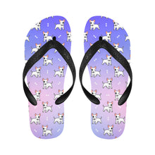 Load image into Gallery viewer, Eye Patch White Bull Terrier Unisex Slippers - 9 Colors-Footwear-Accessories,Bull Terrier,Dog Dad Gifts,Dog Mom Gifts,Slippers-2