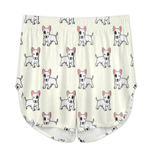 Load image into Gallery viewer, Eye Patch White Bull Terrier Women's Cami and Shorts Pajama Set-Apparel-Apparel,Bull Terrier,Dog Mom Gifts,Pajamas-20