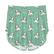 Load image into Gallery viewer, Eye Patch White Bull Terrier Women's Cami and Shorts Pajama Set-Apparel-Apparel,Bull Terrier,Dog Mom Gifts,Pajamas-8