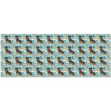 Load image into Gallery viewer, Jovial Giants Rottweilers' Christmas Delight Gift Wrapping Paper - 2 Rolls-Christmas Ornament-Christmas,Rottweiler,Wrapping Paper-White4-ONE SIZE-1