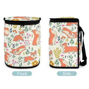 Flower Garden Corgi Love Multipurpose Car Storage Bag - 4 Colors-Car Accessories-Bags, Car Accessories, Corgi-10