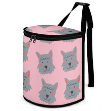 Load image into Gallery viewer, Cutest Scottie Dog Love Multipurpose Car Storage Bag - 4 Colors-Car Accessories-Bags, Car Accessories, Scottish Terrier-Pink-9